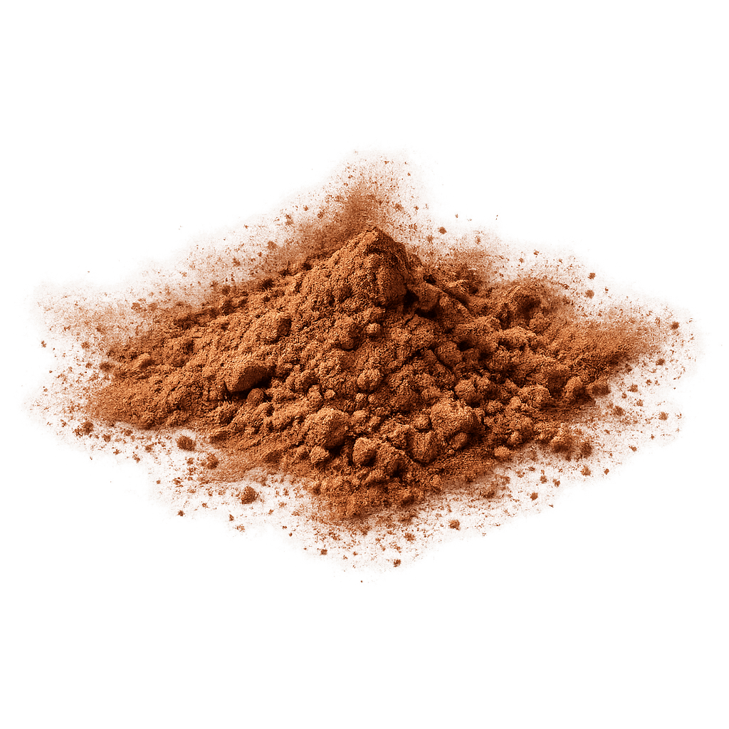 Dusting Cocoa Powder